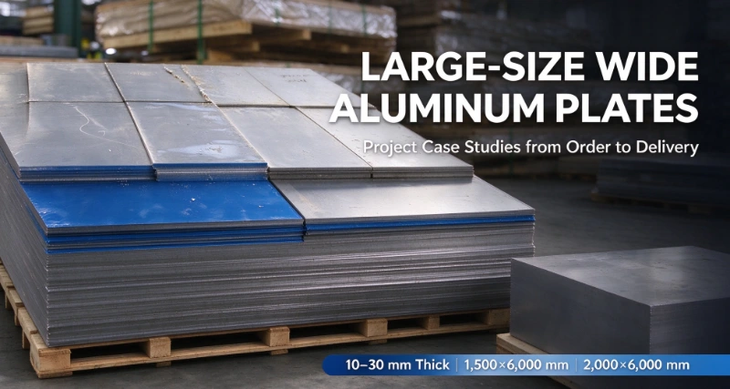 Plat Aluminium Lebar Bersaiz Besar: Kajian Kes Projek dari Pesanan hingga Penghantaran